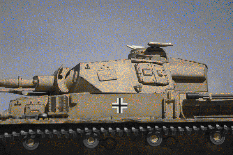 Afrika Korps Vehicle Color Rc Tank Warfare