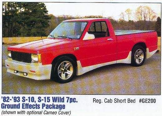 chevy s10 ground effects kit