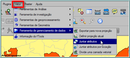 fTools: Juntar Atributos