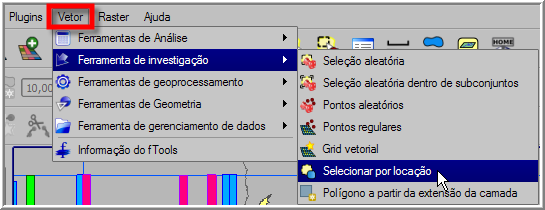 fTools: Seleção por Localização