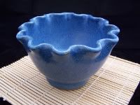 Fancy Blue Bowl
