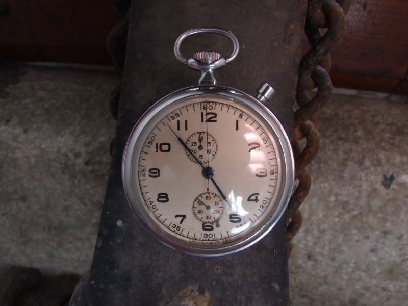 slava,2MWF,pocket watch chronograph