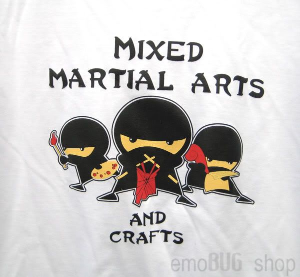 "MIXED MARTIAL ARTS AND CRAFTS" Vintage Funny TShirt