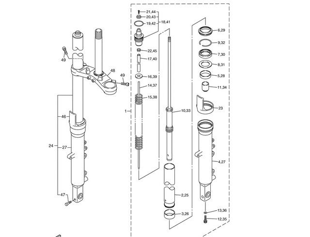Yamaha Fjr Fork Bushings Yamaha Fjr Fork Bushings