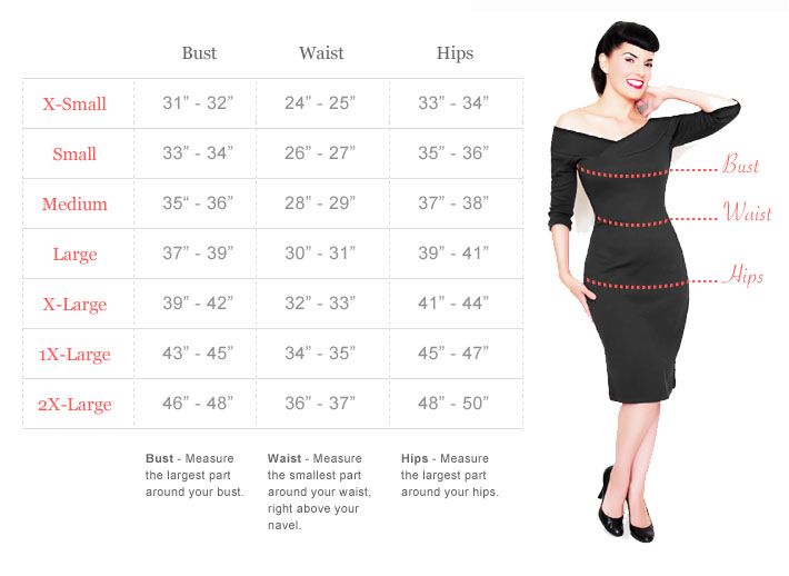 Couture Girls Size Chart