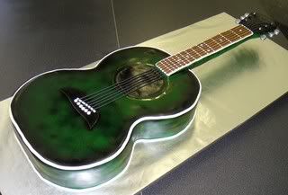 guitar cake