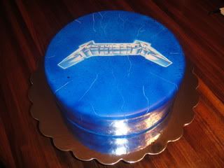 metallica cake