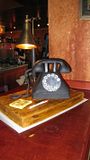 1950s phone,desk,verizon,edible paper,rotary