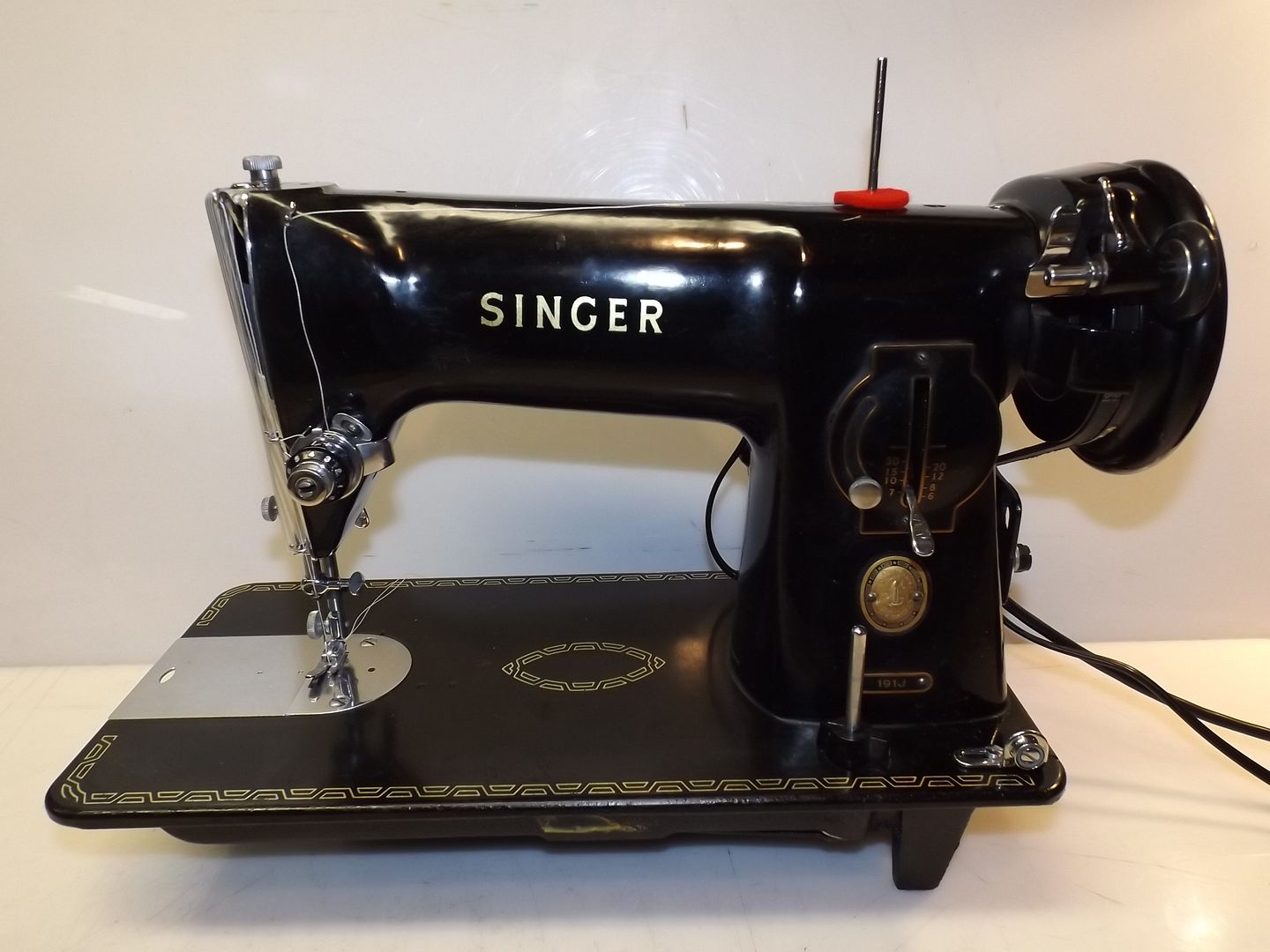 SINGER 191 Industrial Strength HEAVY DUTY Sewing Machine LEATHER eBay