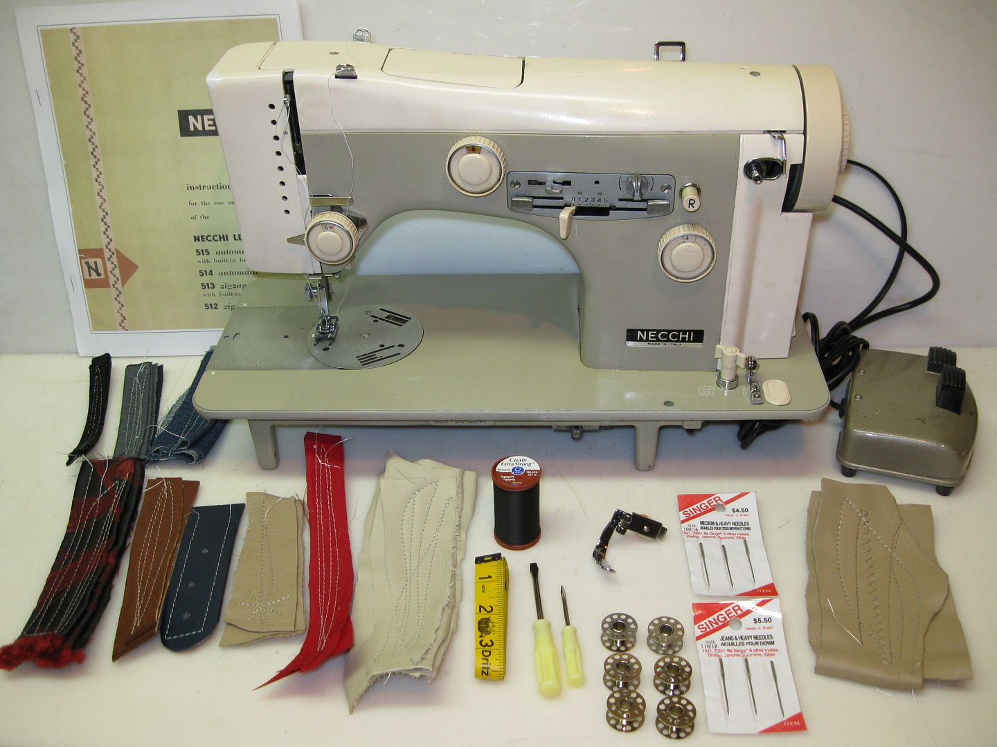 Necchi Sewing Machine Serial Numbers