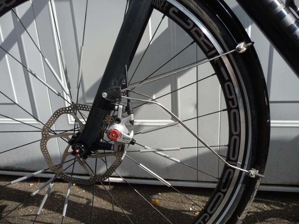 mudguards road bike disc brakes