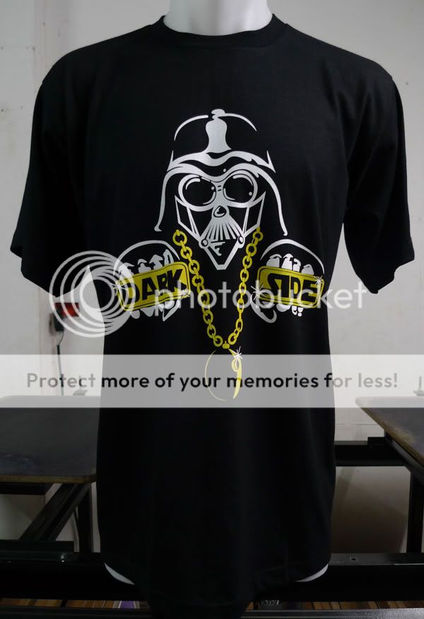 Darth Vader Dark Side Retro Star Wars Mens T Shirt