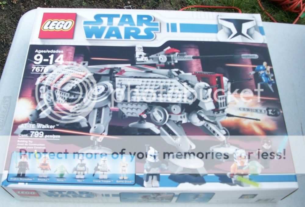 Star Wars LEGO 7675 AT TE SEALED MISB MIB  