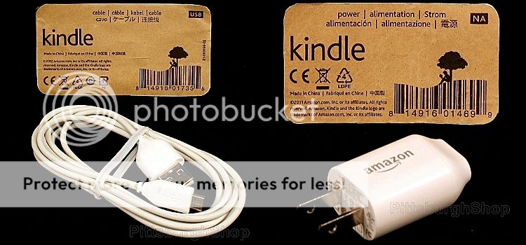 Genuine Official  Kindle Touch AC Power Adapter Wall Charger w